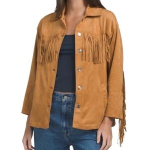 Moon River NWOT FringeWestern Utility Jacket